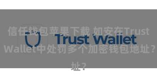 信任钱包苹果下载 如安在Trust Wallet中处罚多个加密钱包地址？